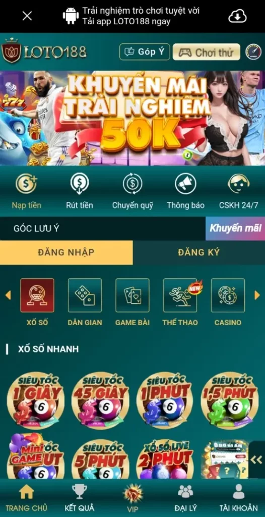 Truy cập LOTO188